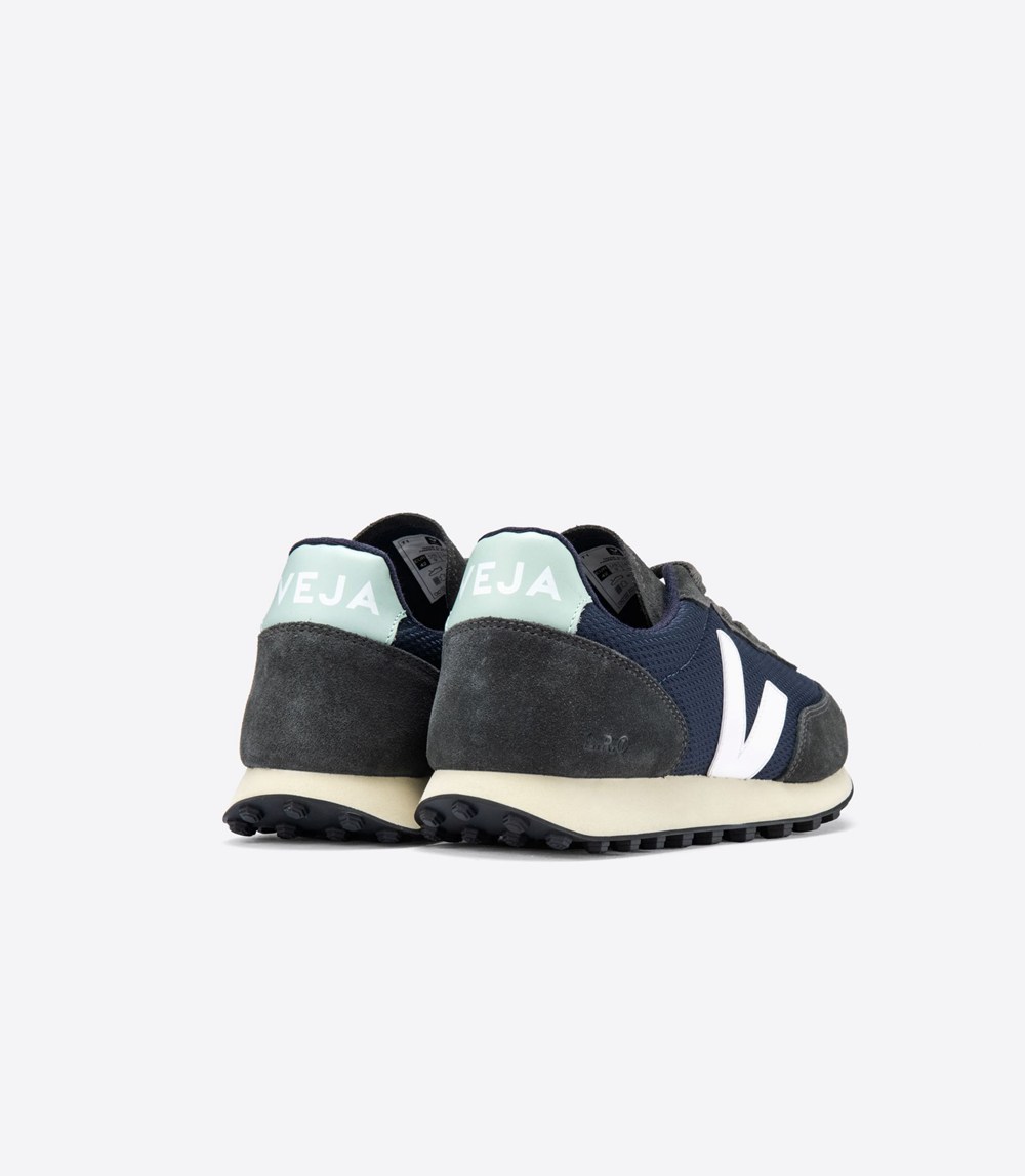 Veja Trainers Mens Navy/White - Rio Branco Alveomesh - LQKA-51309